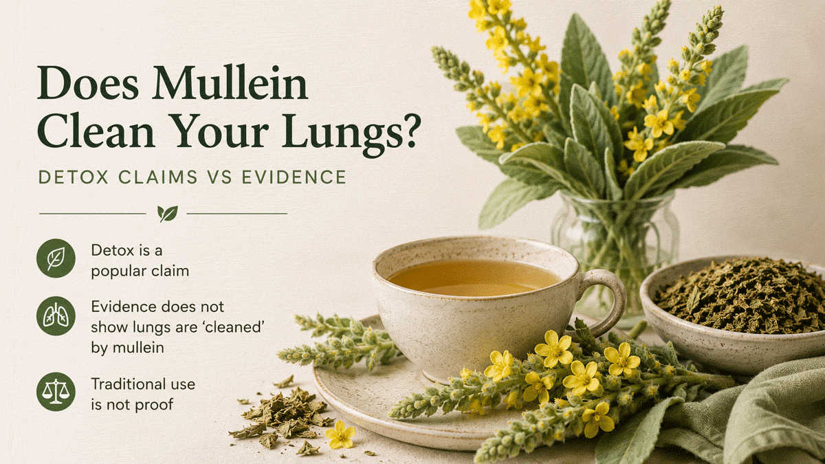 Does Mullein Clean Your Lungs? Detox Claims & Evidence