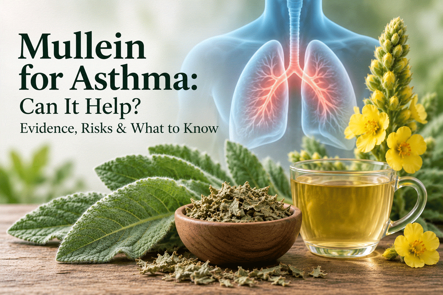 Mullein for Asthma: Benefits, Evidence & Safety
