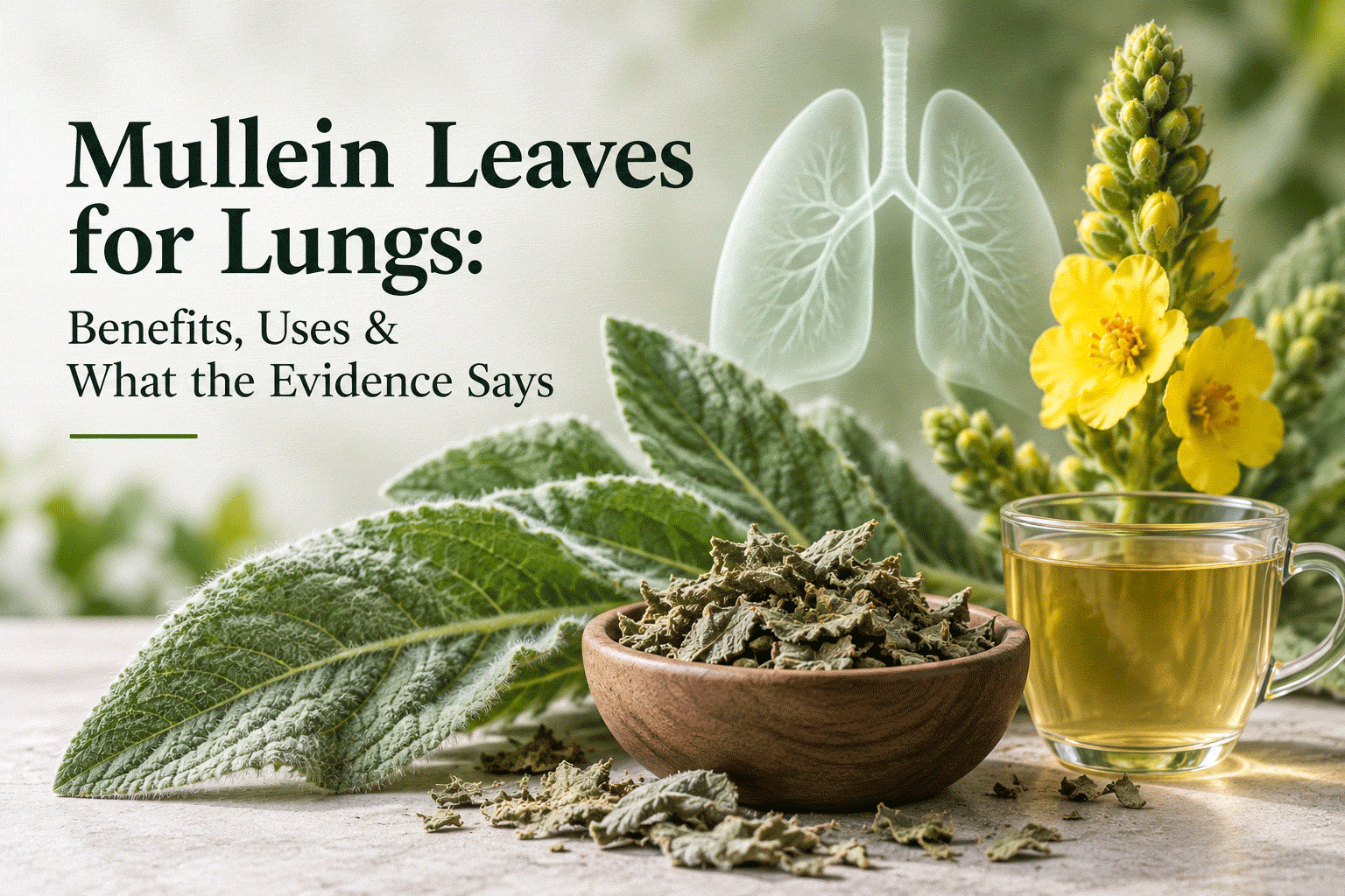 Mullein Leaves for Lungs: Benefits, Tea & Evidence