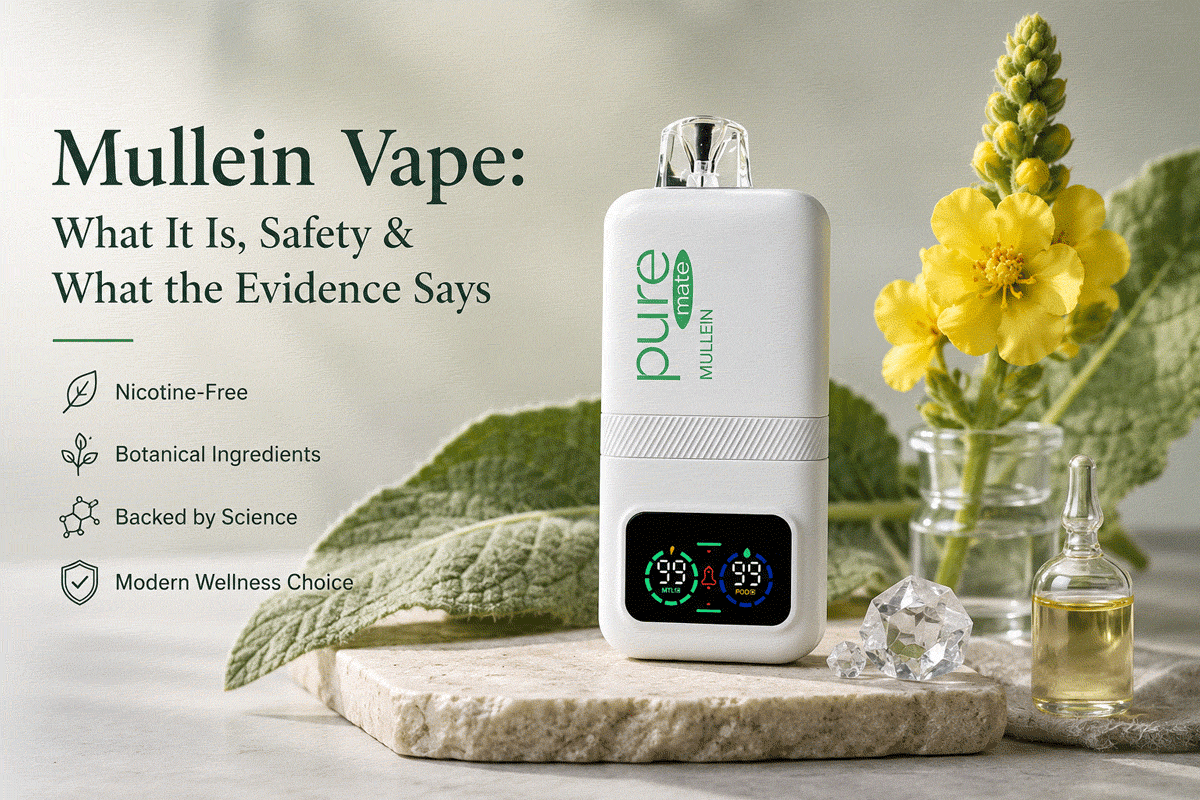 Mullein Vape: Benefits, Safety & What Evidence Says